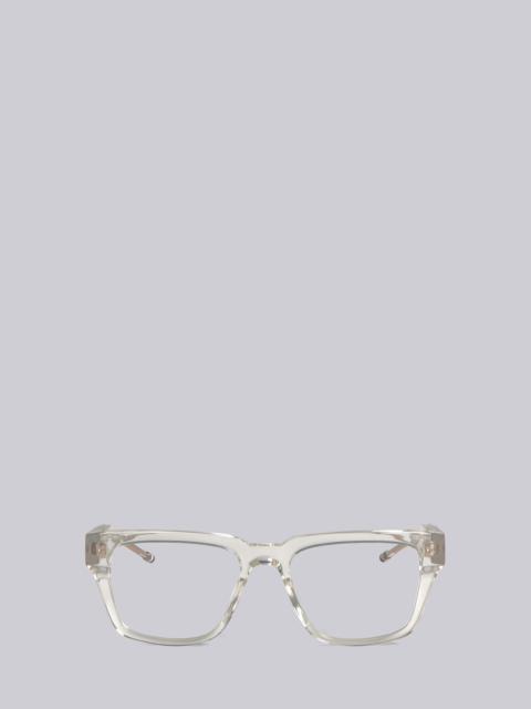 Thom Browne TB423 - Tortoise And White Gold Square Glasses