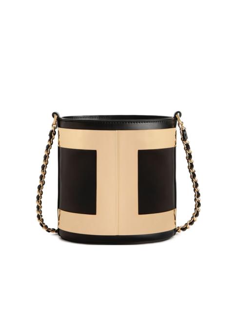 ELISABETTA FRANCHI logo bucket bag
