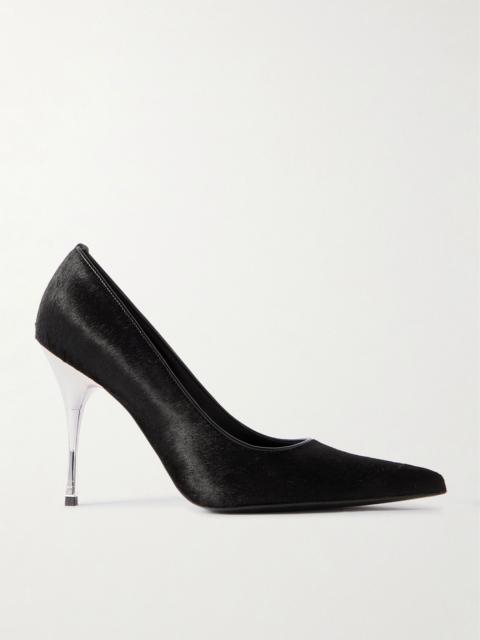 MAGDA BUTRYM Pony hair pumps Black
