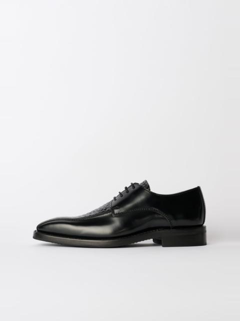 Our Legacy Railway Shoe Licorice Croc Bull Hide