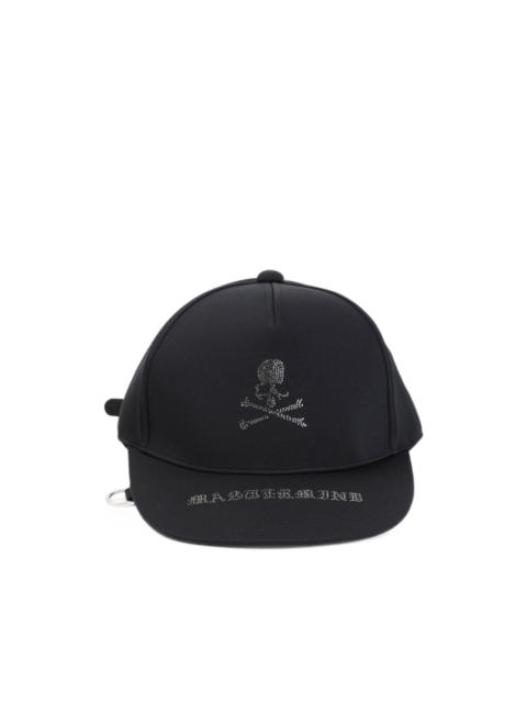 mastermind JAPAN crystal-embellished skull baseball cap