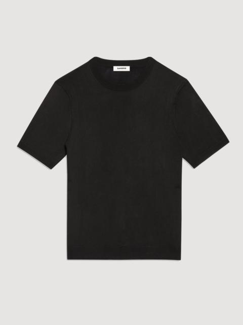 Sandro Knitted T-shirt