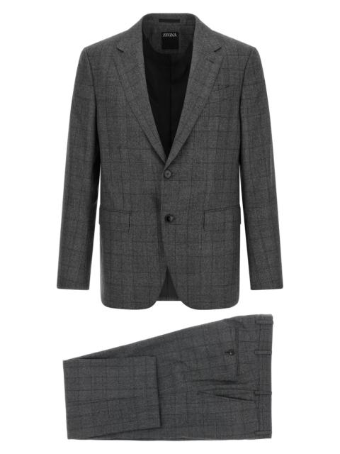 ZEGNA Square Flannel Dress