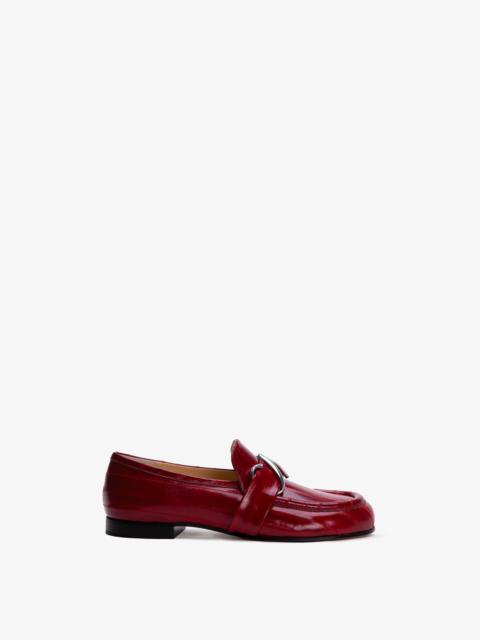 Proenza Schouler Monogram Loafers in Eel