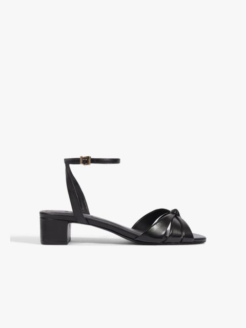SCHUTZ Carmen Mid Leather Sandal