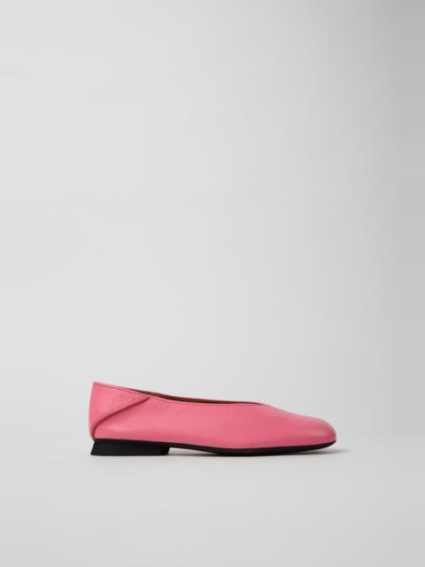 CAMPERLAB Pink Leather Ballerinas for Women.