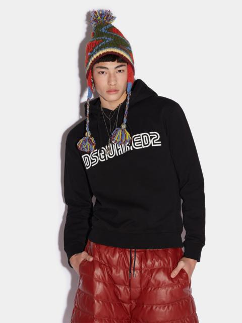 DSQUARED2 D2 OUTLINE COOL HOODIE