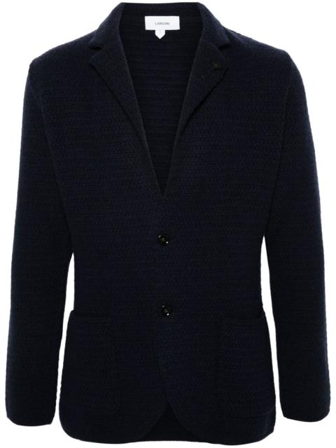 LARDINI single-breasted cashmere blazer