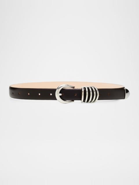 DÉHANCHE Hollyhock Leather Belt
