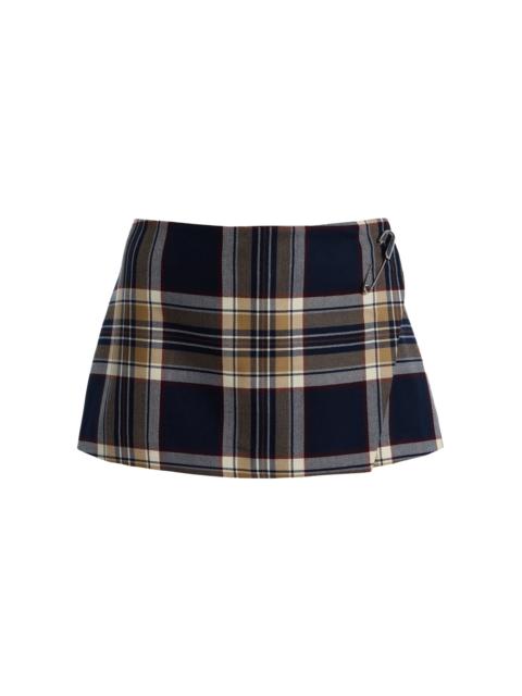 x Amelia Gray The Checkmate Skirt multi