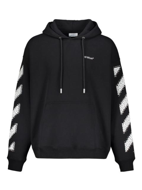 Off-White logo-print hoodie