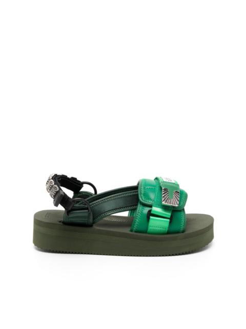 x Toga Tonopardi stud-embellished sandals