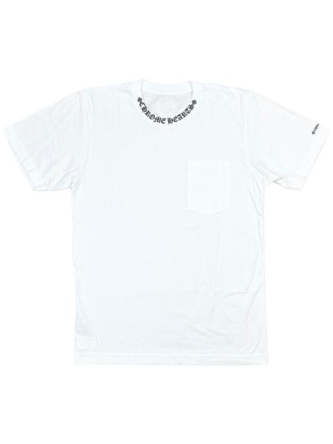 Chrome Hearts Neck Logo T-shirt "White" CHRM0015