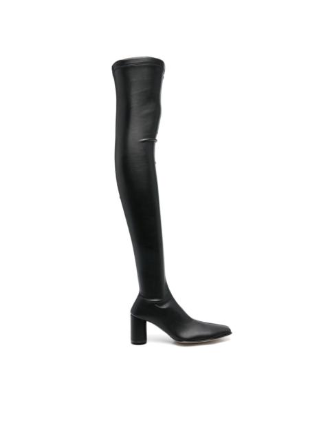 MM6 Maison Margiela 70mm thigh-high boots