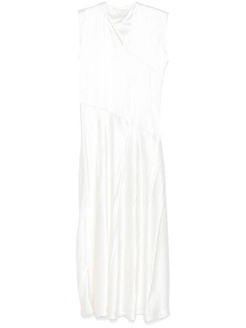 Jil Sander satin midi dress