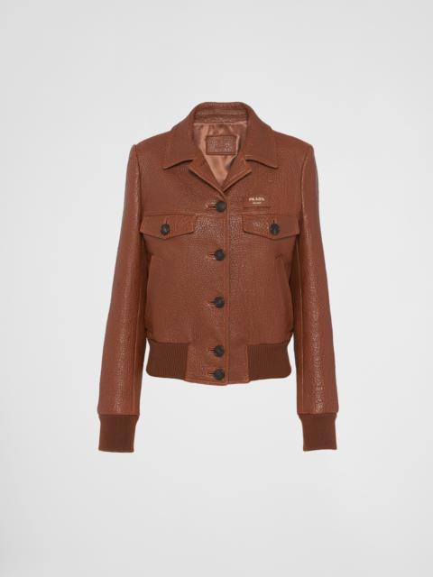 Prada Nappa leather jacket