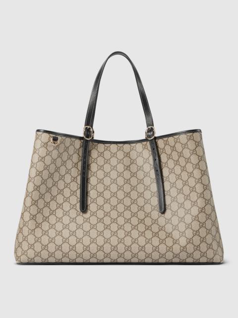 GUCCI GG Emblem large tote bag