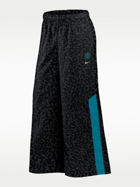 Nike Jacksonville Jaguars Rivalries Collection Wide-Leg Women's Nike NFL Mid-Rise Woven Pants