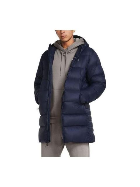 Under Armour 아래 팔러 폭풍 팔러 다운 파나 'Dark Blue' 1373663-410
