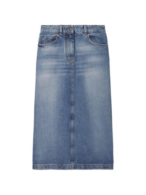 TORY BURCH denim skirt