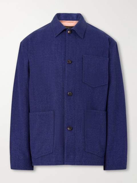 visvim Baker Textured Wool and Linen-Blend Jacket