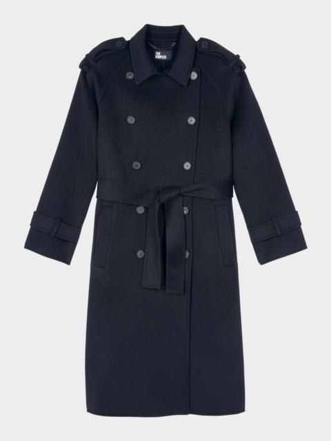 The Kooples Belted Trench Coat