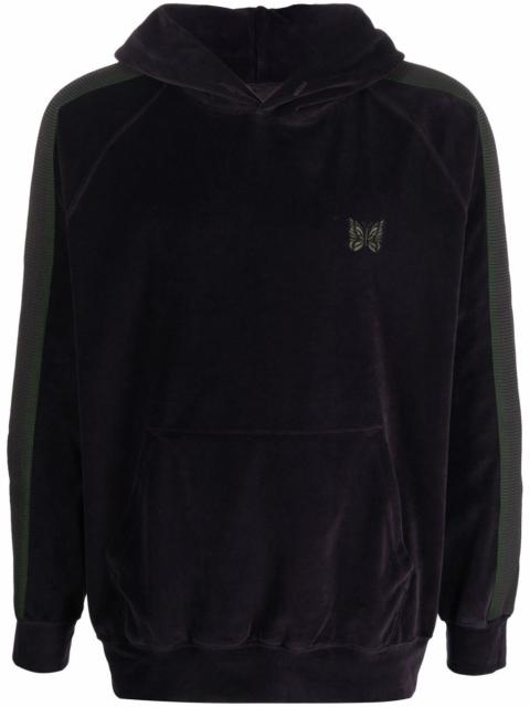 NEEDLES logo embroidered hoodie