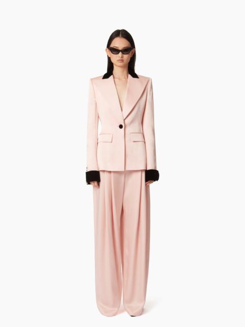 NINA RICCI PLEATED WIDE-LEG PANTS