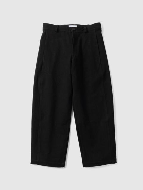 sage NATION Mainichi Trouser Cotton Canvas Black