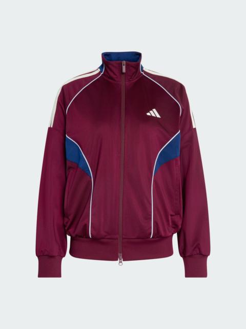 adidas STADIUM TRICOT LOOSE FIT TRACK TOP