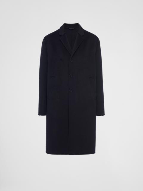 Prada Single-breasted wool blend coat