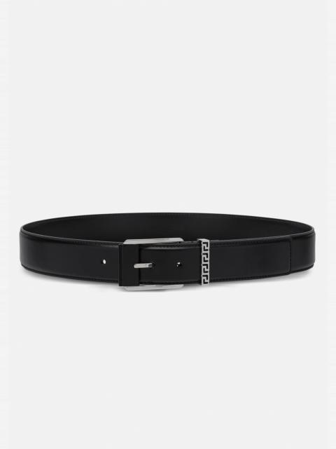 VERSACE Greca Leather Belt