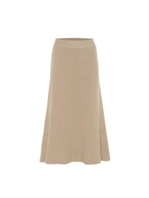 Bottega Veneta Wool-blend midi skirt