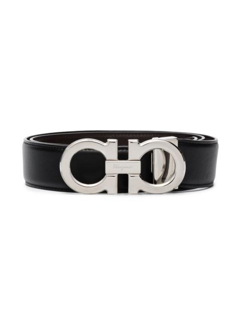FERRAGAMO Gancini leather belt