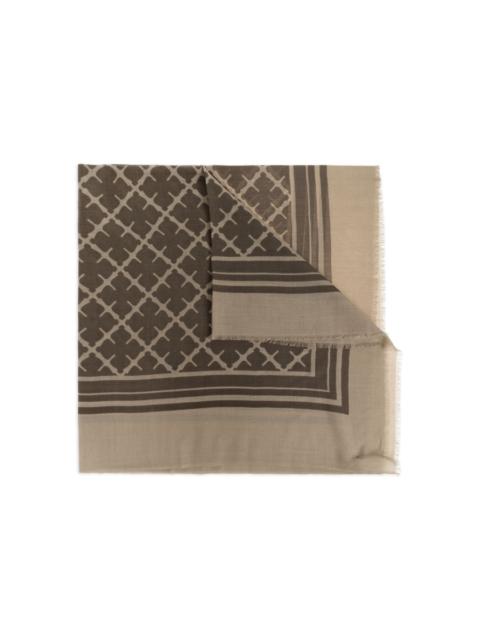 BY MALENE BIRGER patterned fringed scarf
