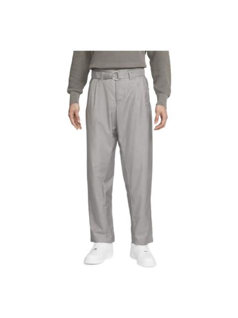 Nike Men's Nike Light Durable Solid Color Casual Long Pants/Trousers Gray DN4100-012