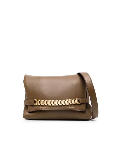 Victoria Beckham Chain leather clutch bag