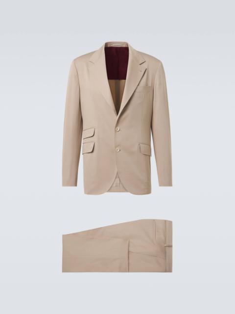 Brunello Cucinelli Cotton and cashmere suit