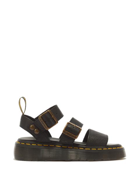 Dr. Martens Gryphon Pisa Leather Platform Sandals