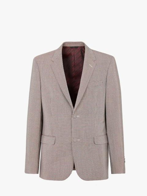 FENDI Multicolor wool blazer