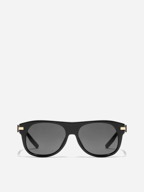 Dolce & Gabbana Metal Plaque Sunglasses