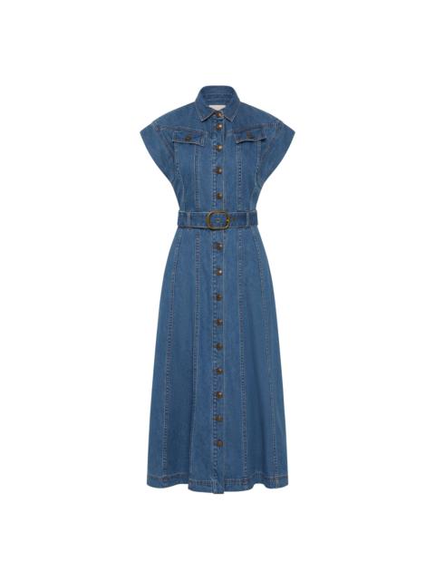 REBECCA VALLANCE Aviator Midi Dress