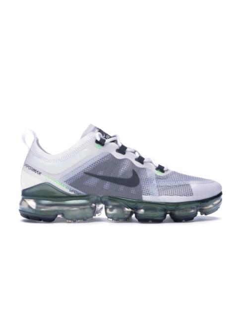 Nike Air VaporMax 2019 Premium White Platinum Tint Lime Blast