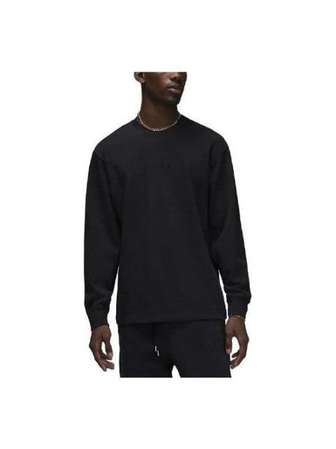 Air Jordan Wordmark Long Sleeve T-Shirt 'Black' FJ0702-010