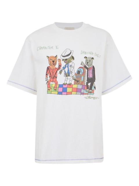 ALÉMAIS x Greg Sindel Contessa Disco Dogs T-shirt