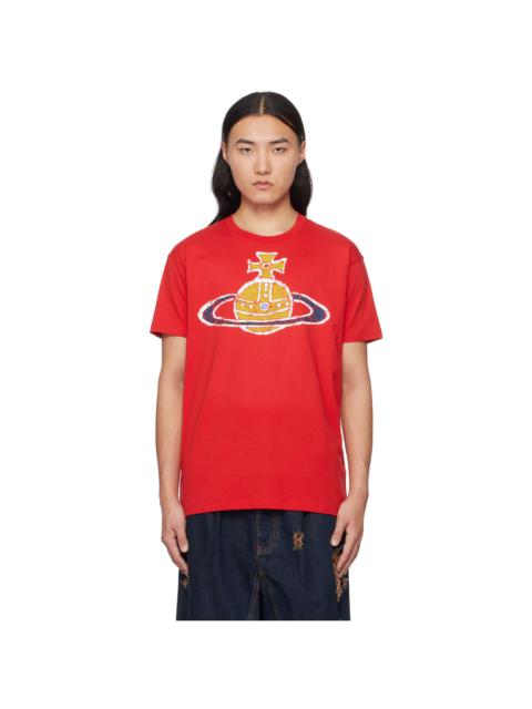 Vivienne Westwood Red Time Machine T-Shirt