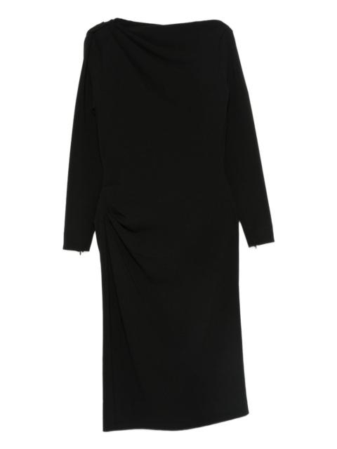 Max Mara draped dress