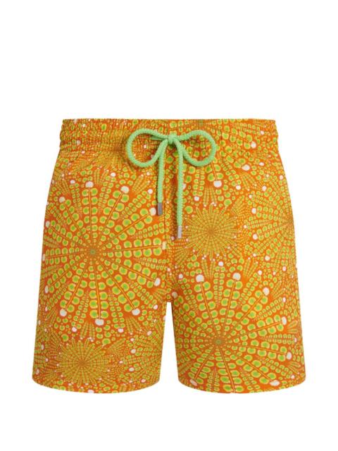Vilebrequin mosaic urchin drawstring swim shorts