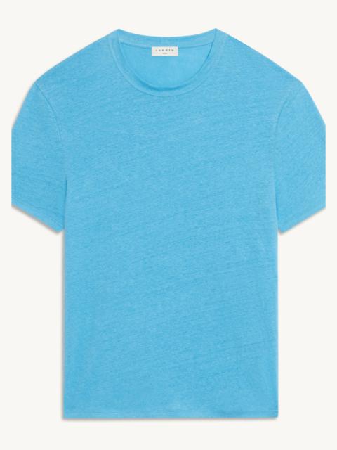 Sandro Linen T-shirt
