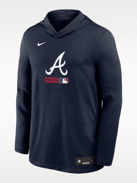 Nike Atlanta Braves Authentic Collection Men's Nike Dri-FIT MLB Long-Sleeve Hooded Top